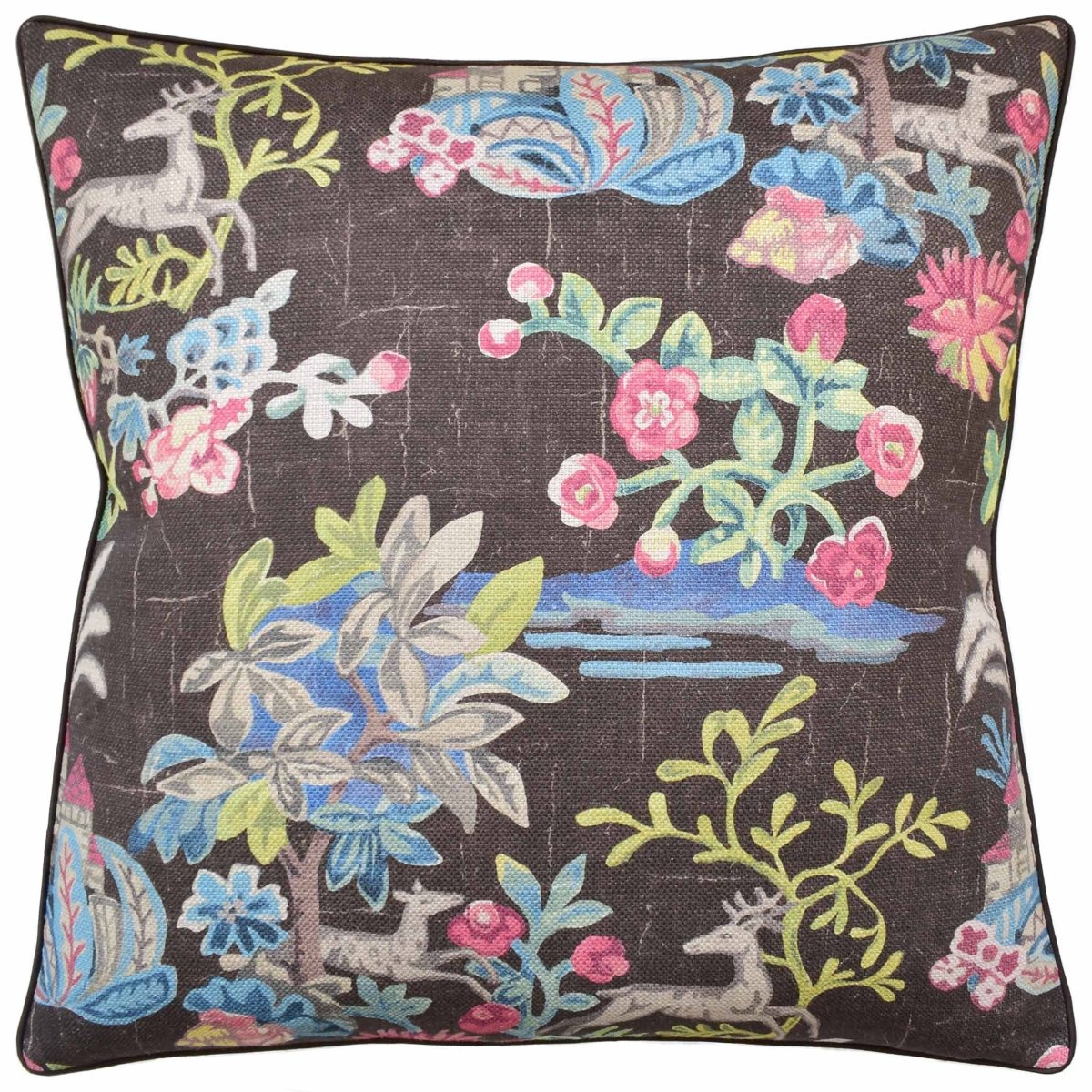 Knight's Tale Cocoa Decorative Pillow Ryan Studio - Throw Pillow at Fig Linens and Home