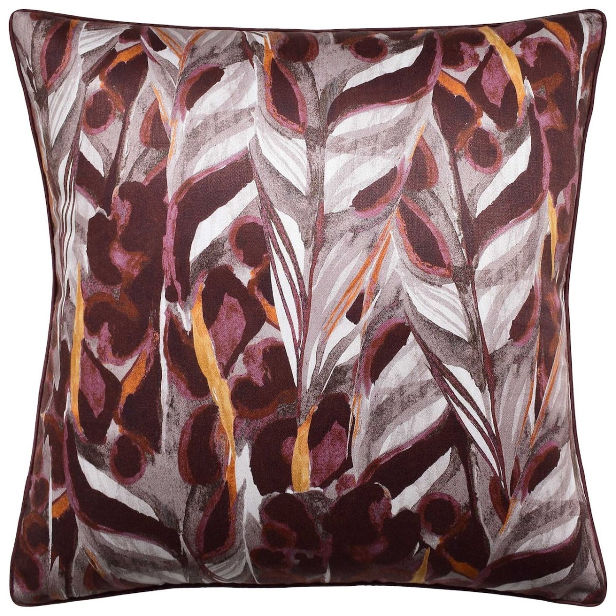 Ryan Studio Pillow - Caspia Mulberry Decorative Pillow at Fig Linens and Home - Kravet Couture