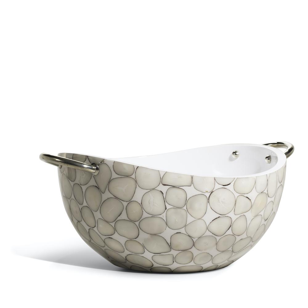 LaDorada Tagua Serving Bowl by LaDorada - 16.9'' x 12.2'' x 7.5'' Tagua at FIG LINENS AND HOME - 1