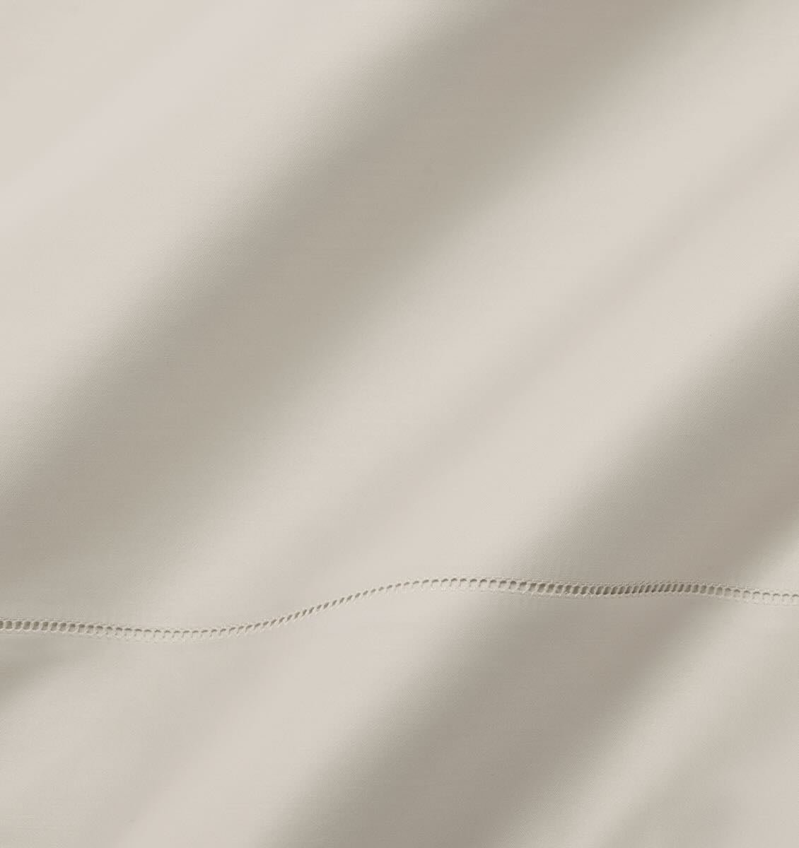 Giotto Bone King Sham 21X36 | Sferra at Fig Linens and Home