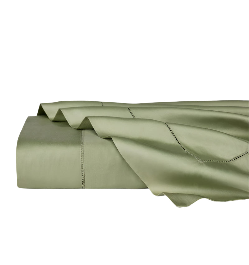 Flat Sheet - Sferra Fiona Willow Bedding at Fig Linens and Home