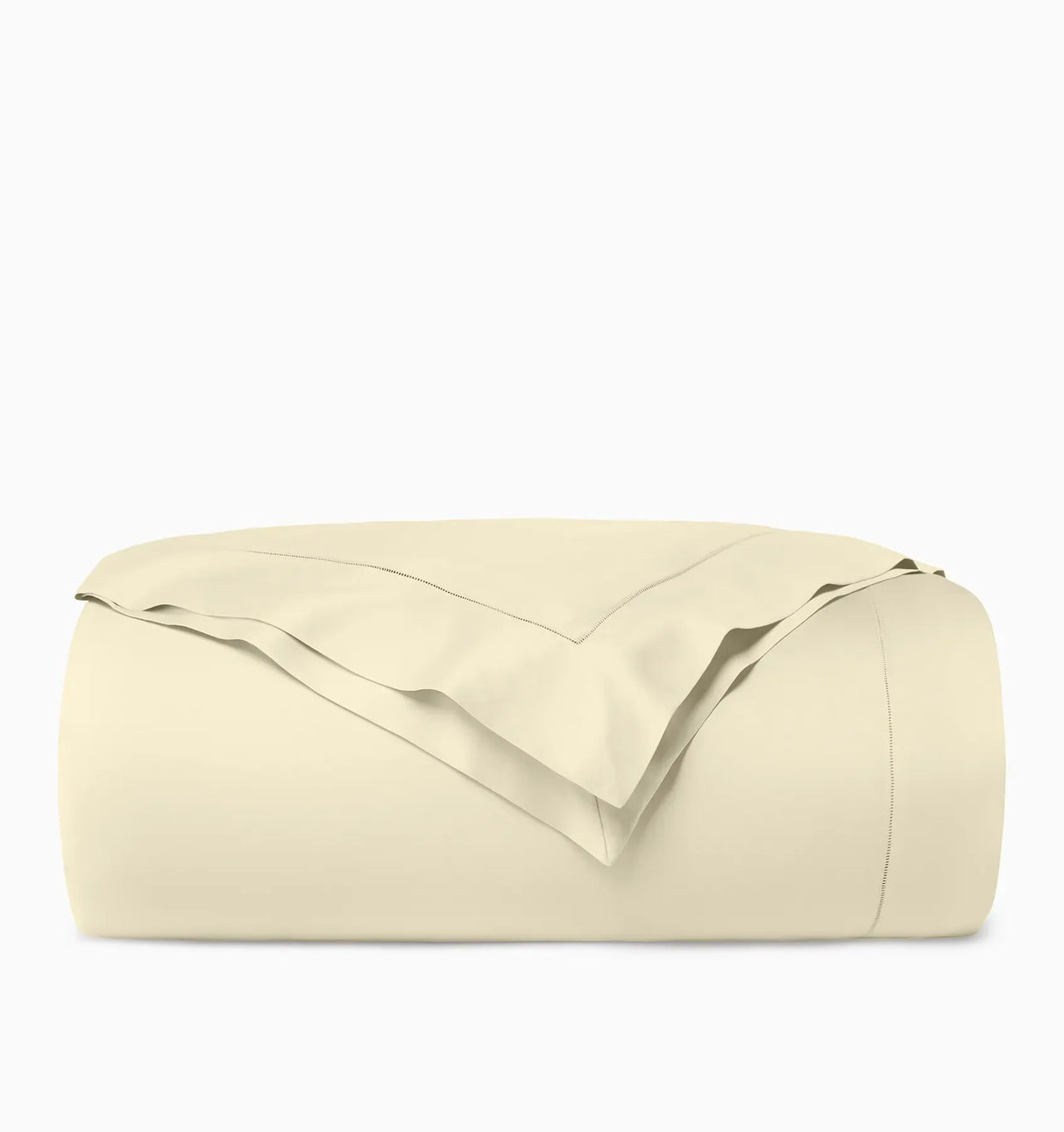 Ariel Duvet Cover by Sferra Linens in Parchment at Fig Linens and Home - 3