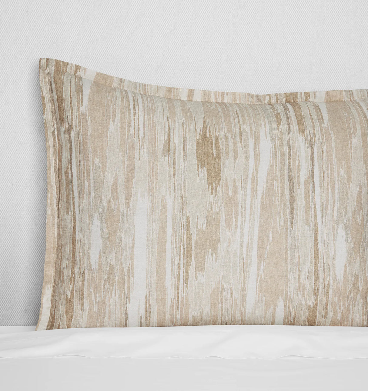 Brina Sham by Sferra Linens in Sand at Fig Linens and Home - 1