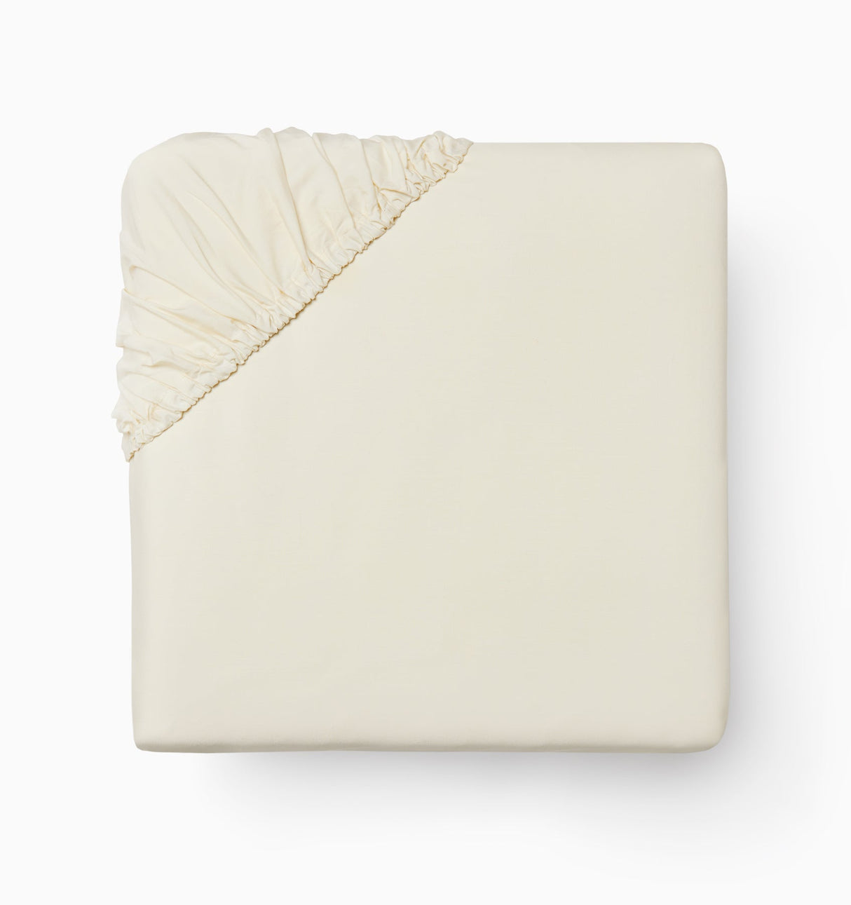 Sferra Spring26 Luxor Fitted Sheet Beige Silo at Fig Linens And Home