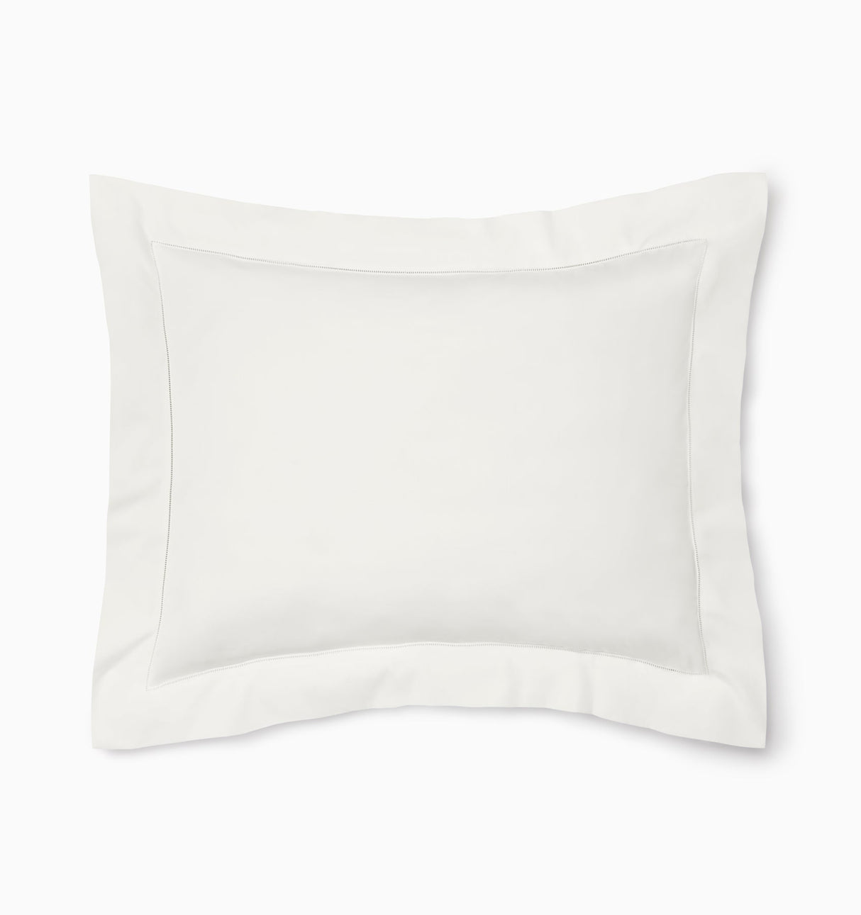 Sferra Spring26 Luxor Standard Sham Oyster Silo at Fig Linens And Home