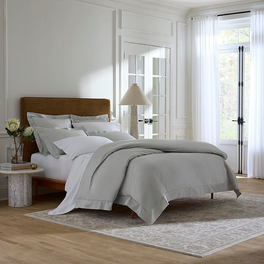 Sferra Spring26 Lifestyle Luxor Silver at Fig Linens And Home