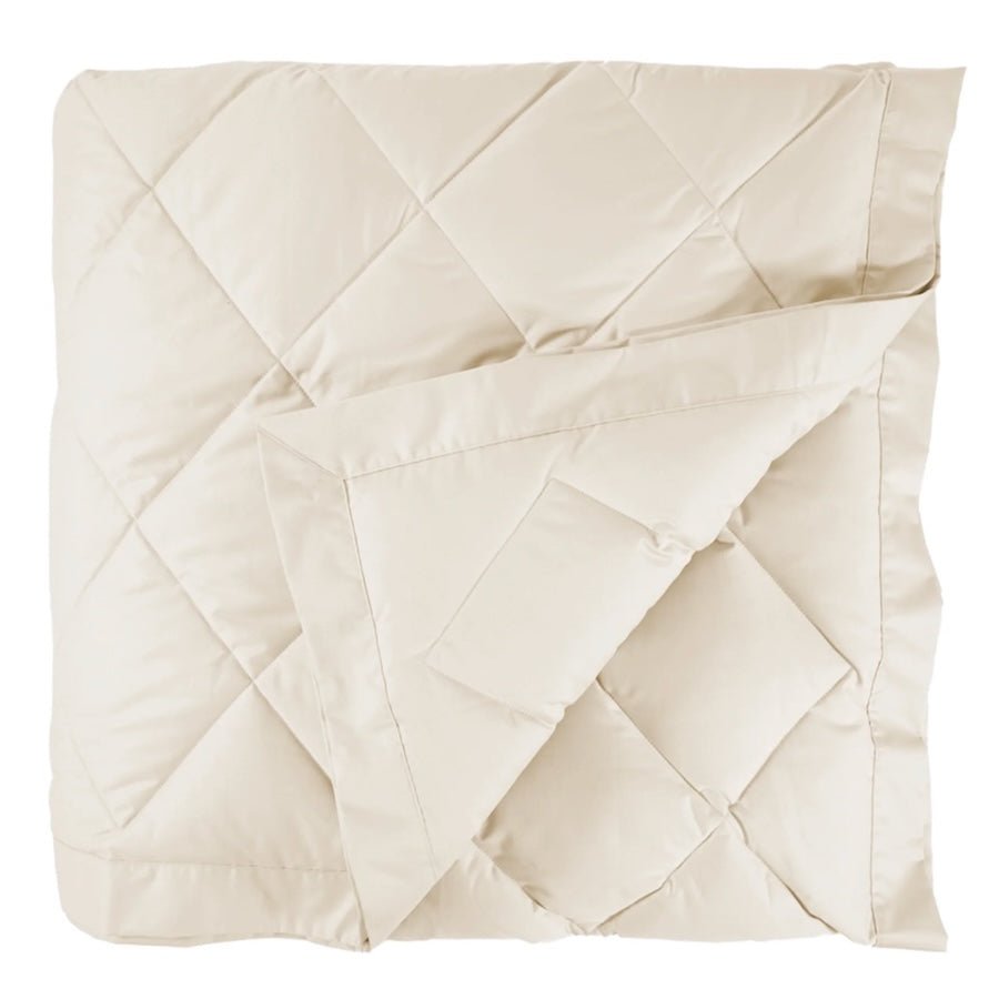 Scandia Home Down Quilt in Ivory at Fig Linens and Home