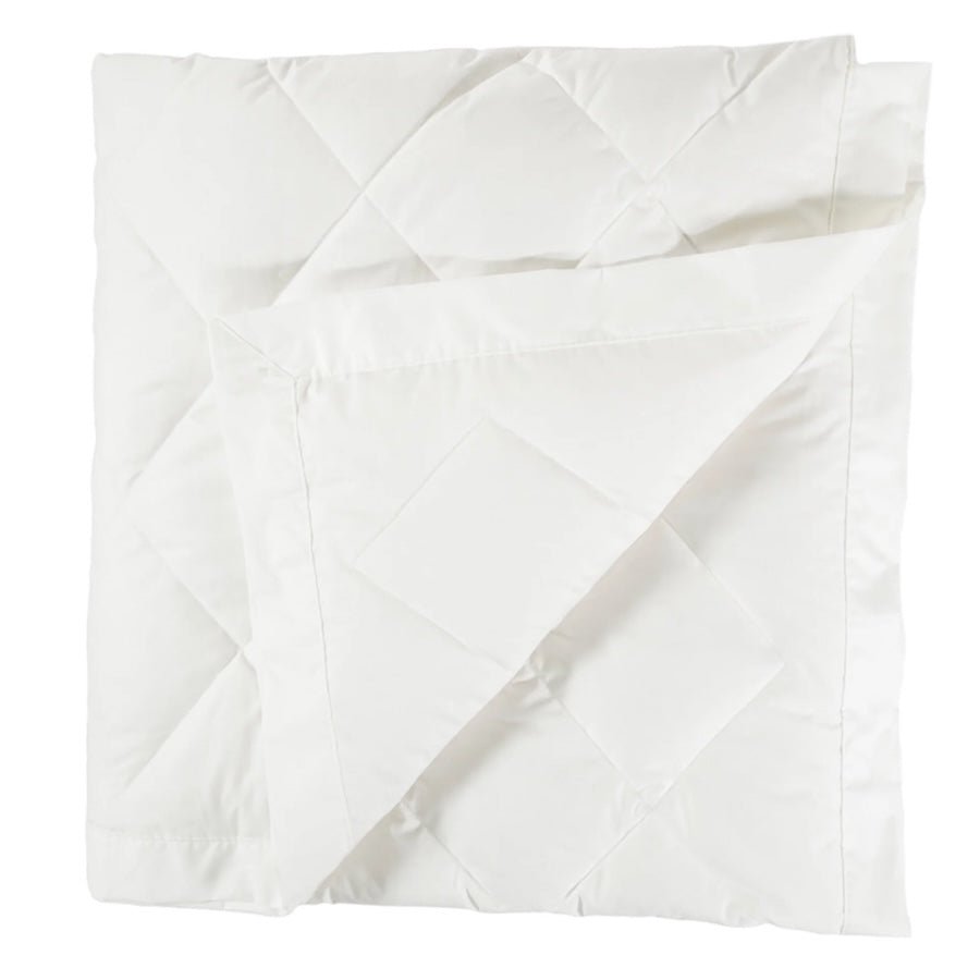 Scandia Home Down Quilt in White at Fig Linens and Home