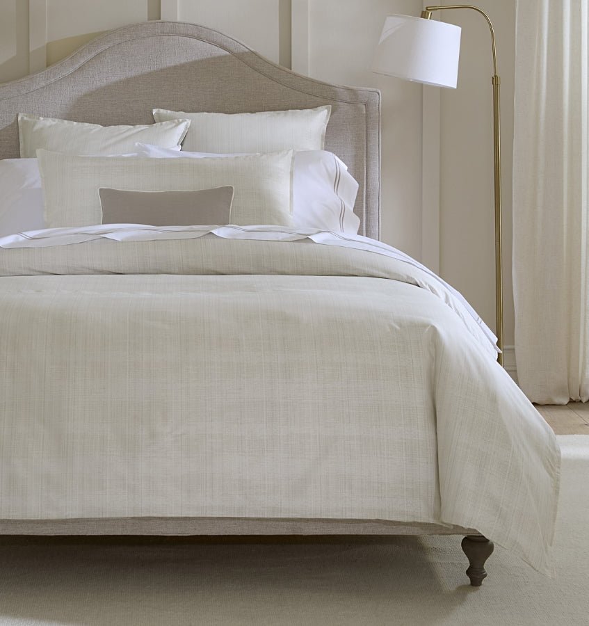 Duvet Covers and Shams - Sferra Gianna Beige Bedding at Fig Linens and Home 2