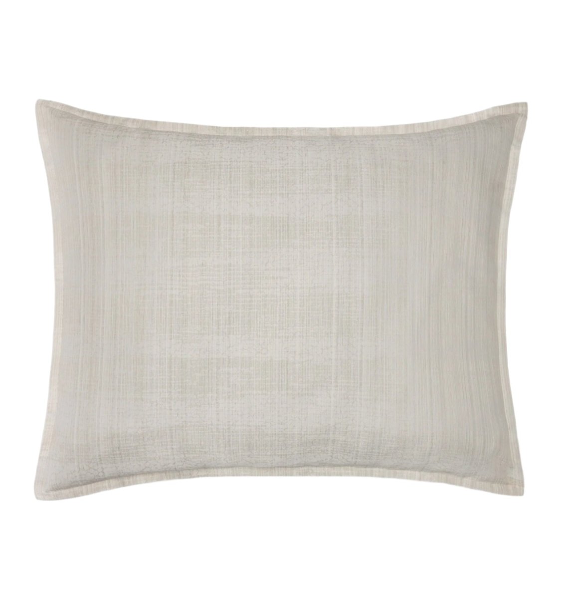 Pillow Sham - Sferra Linens Gianna Beige Cotton Bedding at Fig Linens and Home 1