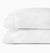 Pillowcases - Sferra Giza 45 Natura White Bedding at Fig Linens and Home