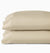 Pillowcases - Sferra Celeste Sand Percale Bedding at Fig Linens and Home