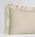 Pillow Sham - Sferra Celeste Sand Percale Bedding at Fig Linens and Home