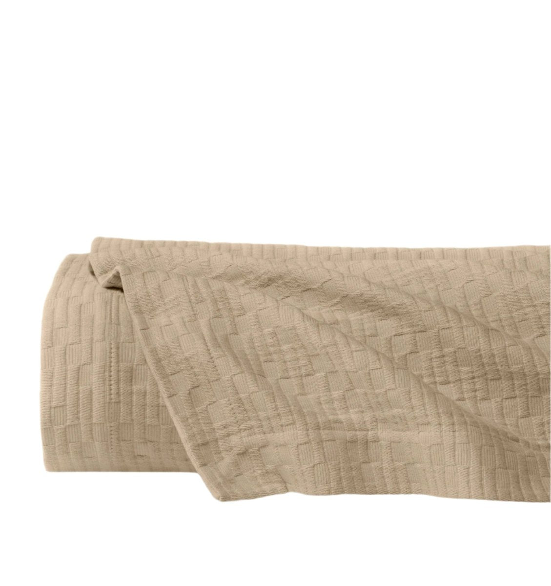 Sferra Matelasse Bedspreads - Sand Lecce Coverlets at Fig Linens and Home