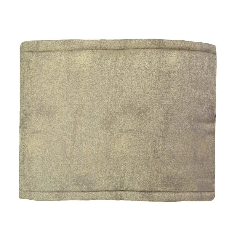 Golden Moonlight Stardust Box Spring Cover by Ann Gish at Fig Linens and Home