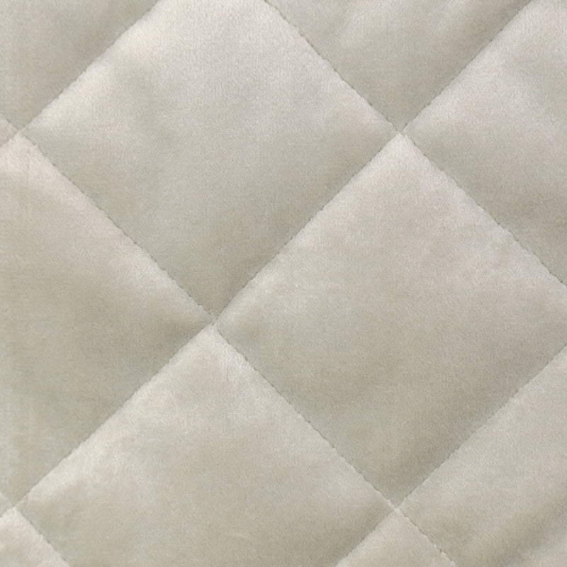 Swatch Ivory Velvet Coverlet Set by Ann Gish at Fig Linens and Home