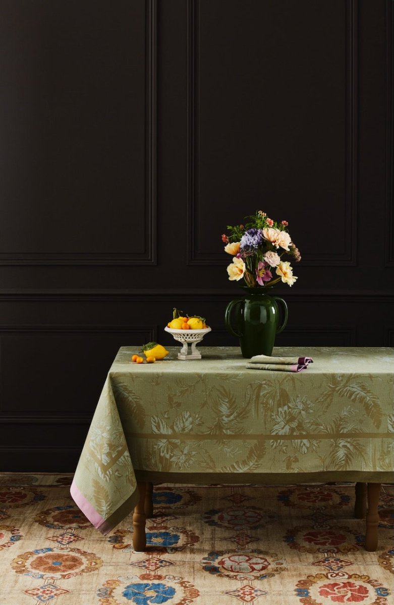 Table linen Sauge Fresque Yves Delorme 1 at Fig Linens and Home