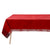 Souveraine Red Tablecloth | Le Jacquard Francais Holiday Table Linens - Oblong Rectangle Cloth