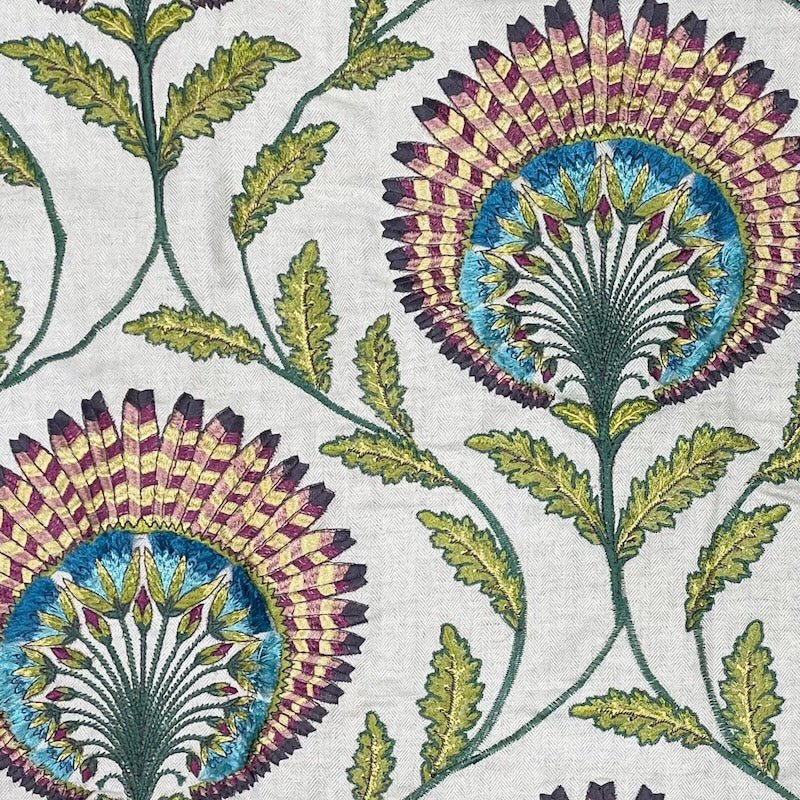 Ann Gish Tavus Throw | The Met x Ann Gish - 96" x 50" Throw Tavus at FIG LINENS AND HOME - 5