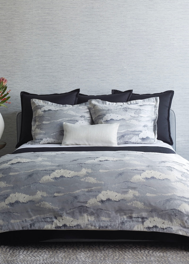 Tempest Grey Duvet Set | The Met x Ann Gish at Fig Linens and Home