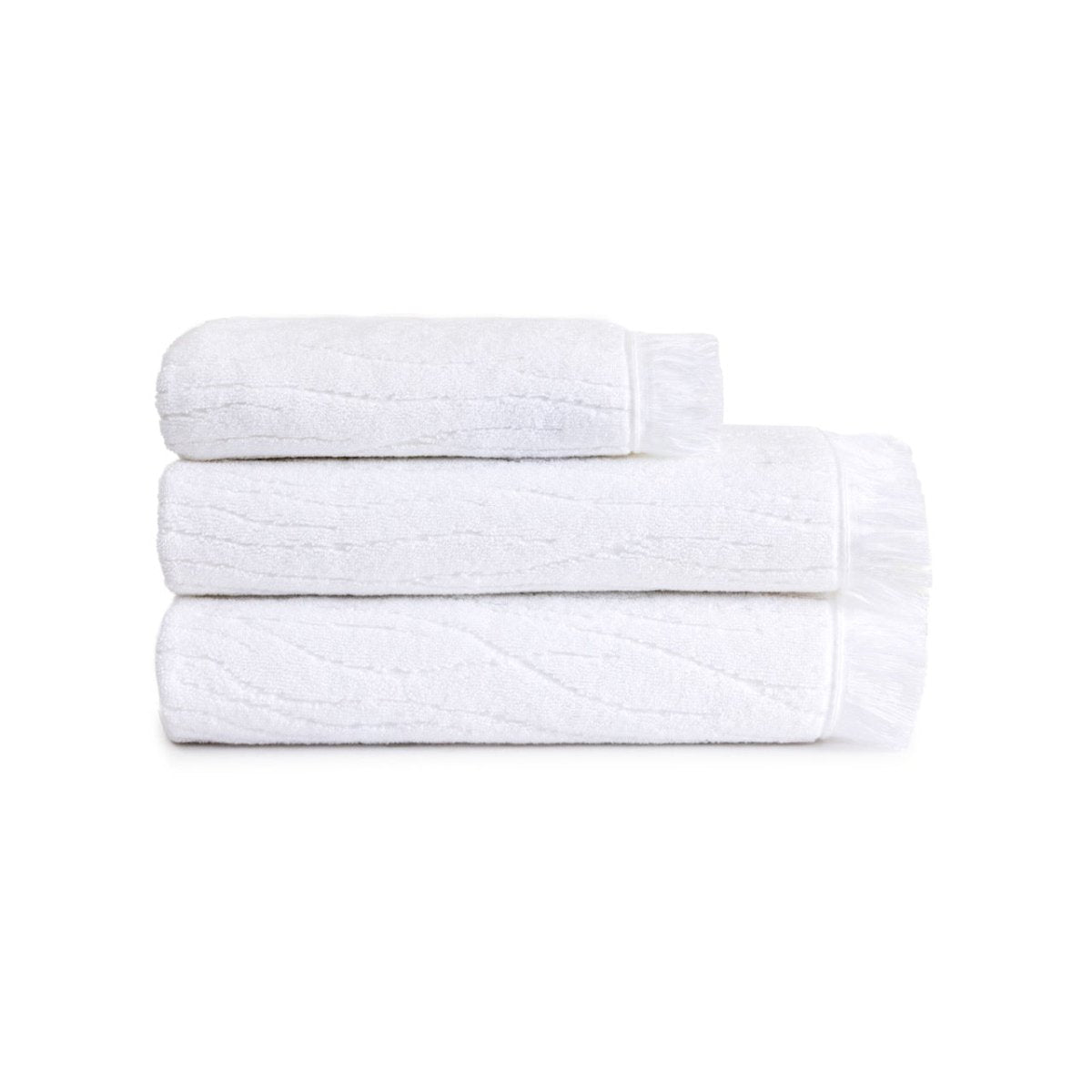 Yves Delorme Luciole Organic Terrycloth Towels at Fig Linens and Home Detail 5