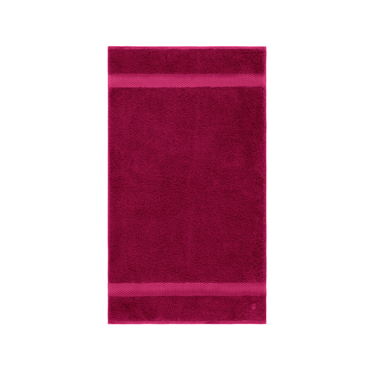 Guest Towel - Etoile Fushia Towels by Yves Delorme Bath at Fig Linens and Home