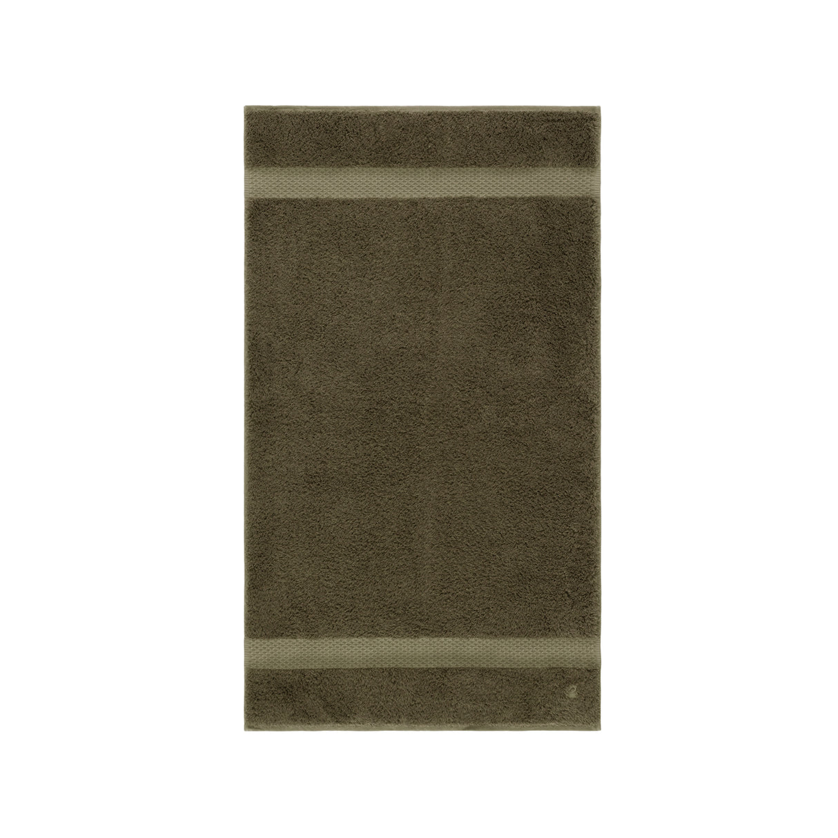 Guest Towel - Etoile Kaki Bath by Yves Delorme at Fig Linens and Home