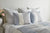 Schooner Duvet Set in Blue, White and Grey | Ann Gish Art of Home Bedding at Fig Linens and Home - 2
