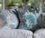 William Yeoward Alexi Peacock Decorative Pillow | Suzani Cushion