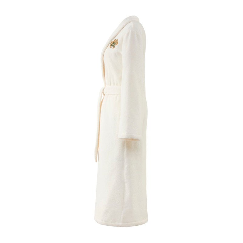 Side view of bathrobe - Golestan Women's Robe by Yves Delorme at Fig Linens and Home
