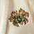 Detail of Embroidery on Chest - Golestan Women's Robe by Yves Delorme at Fig Linens and Home