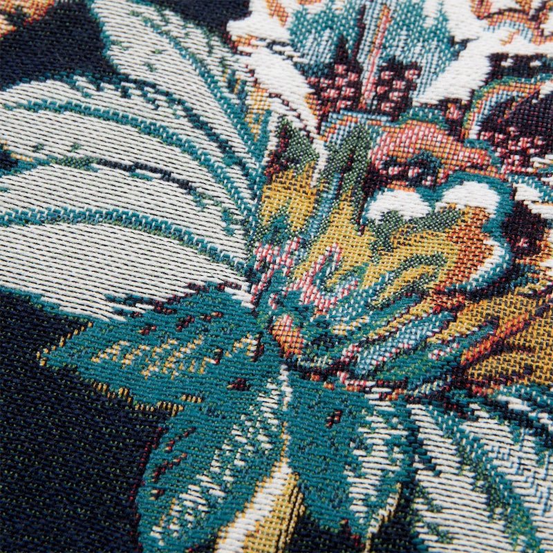Floral Detail  - Close-up view 1 of Yves Delorme Golestan Nuit Tote by Iosis at Fig Linens and Home