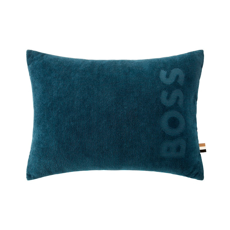 Zuma Pacific Beach Pillow by Hugo Boss Home - Yves Delorme - Front view of outdoor pillow