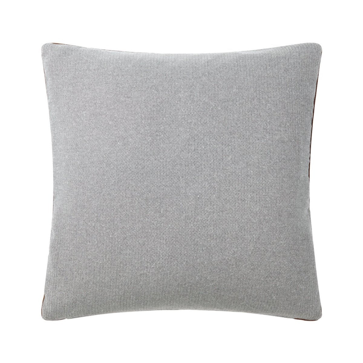 Yves Delorme Ophelia Kaki II Decorative Pillow | Throw Pillow at Fig Linens & Home - Pillow Reverse