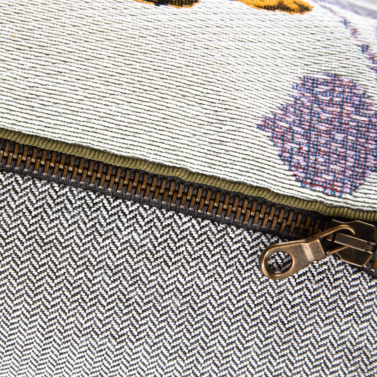 Yves Delorme Ophelia Perle Decorative Pillow at Fig Linens and Home Zipper Closure