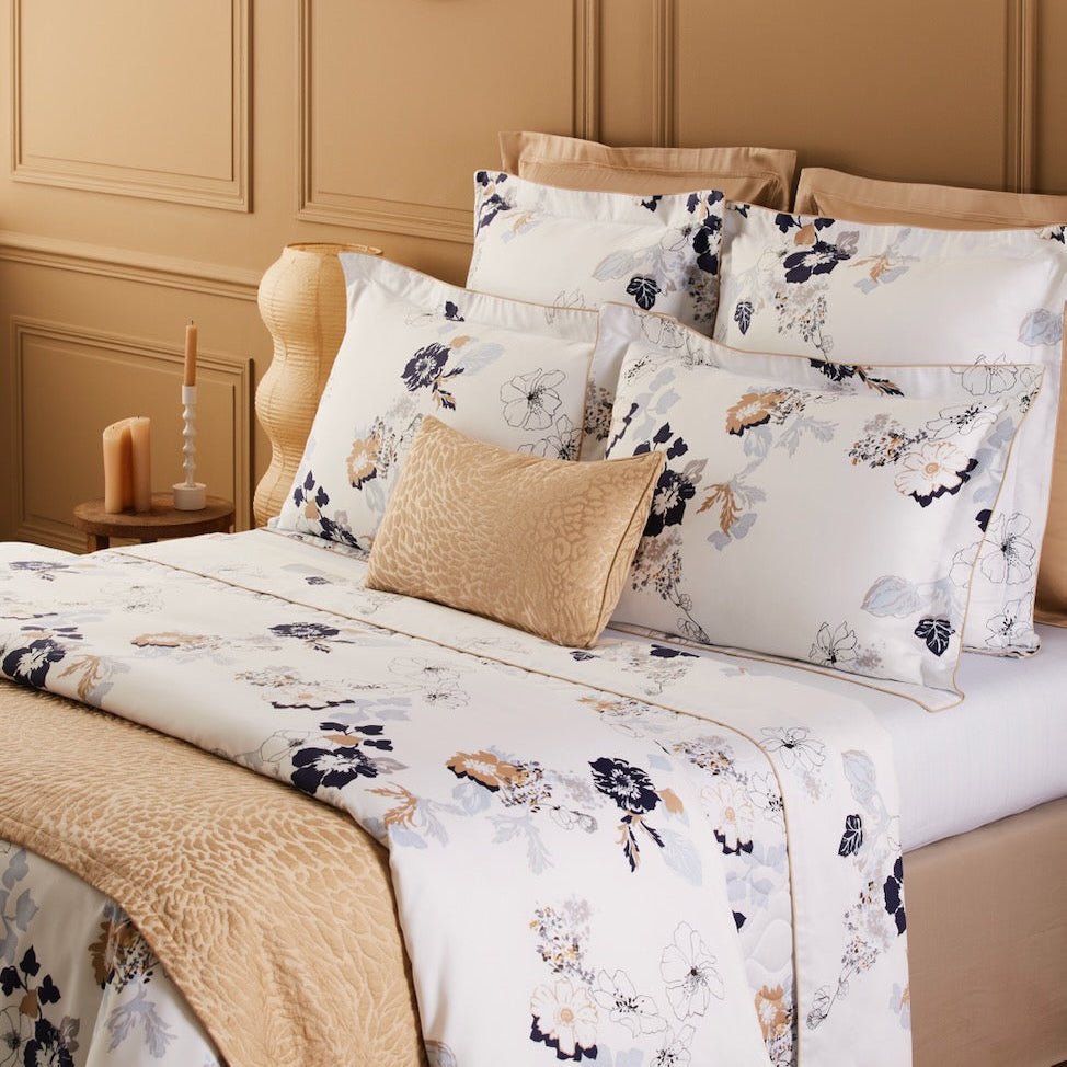Yves Delorme Eclipses Queen Quilted Coverlet at Fig Linens and Home LIfestyle