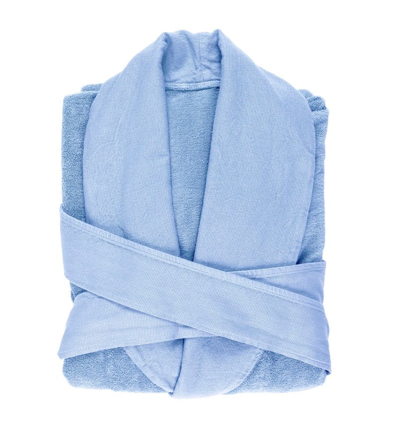 Abyss and Habidecor Amigo Robe Powder Blue 330 Small at FIG LINENS AND HOME 7