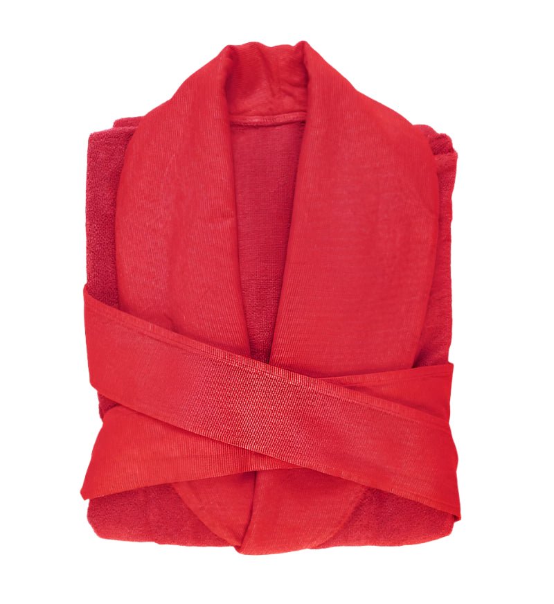 Abyss and Habidecor Amigo Robe Viva Magenta 579 Small at FIG LINENS AND HOME 14