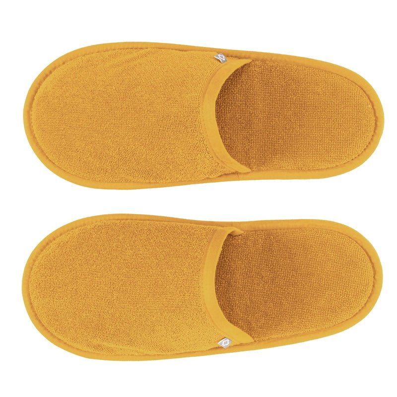 Amigo Slippers - Abyss Habidecor Clog-Style Slippers Curcuma 870 - 1