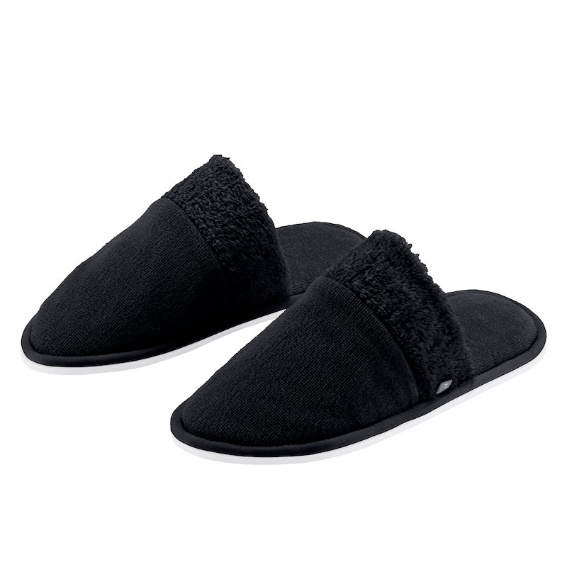 Abyss Habidecor Comfy Slippers Large - 40/43 Atlantic 309 at FIG LINENS AND HOME 7