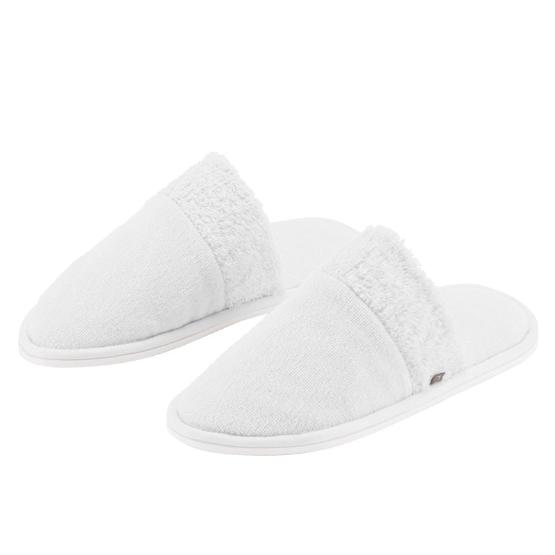 Abyss Habidecor Comfy Slippers Large - 40/43 Ivory 103 at FIG LINENS AND HOME 20