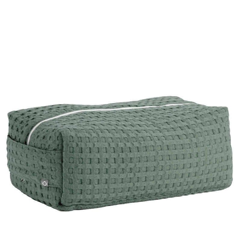 Abyss & Habidecor Pousada Toiletry Case Evergreen 280 10" x 4" x 5" at FIG LINENS AND HOME 12