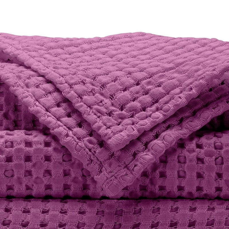 Abyss Pousada Waffle Towels Baton Rouge 514 | Habidecor Abyss Towels at Fig Linens and Home 3
