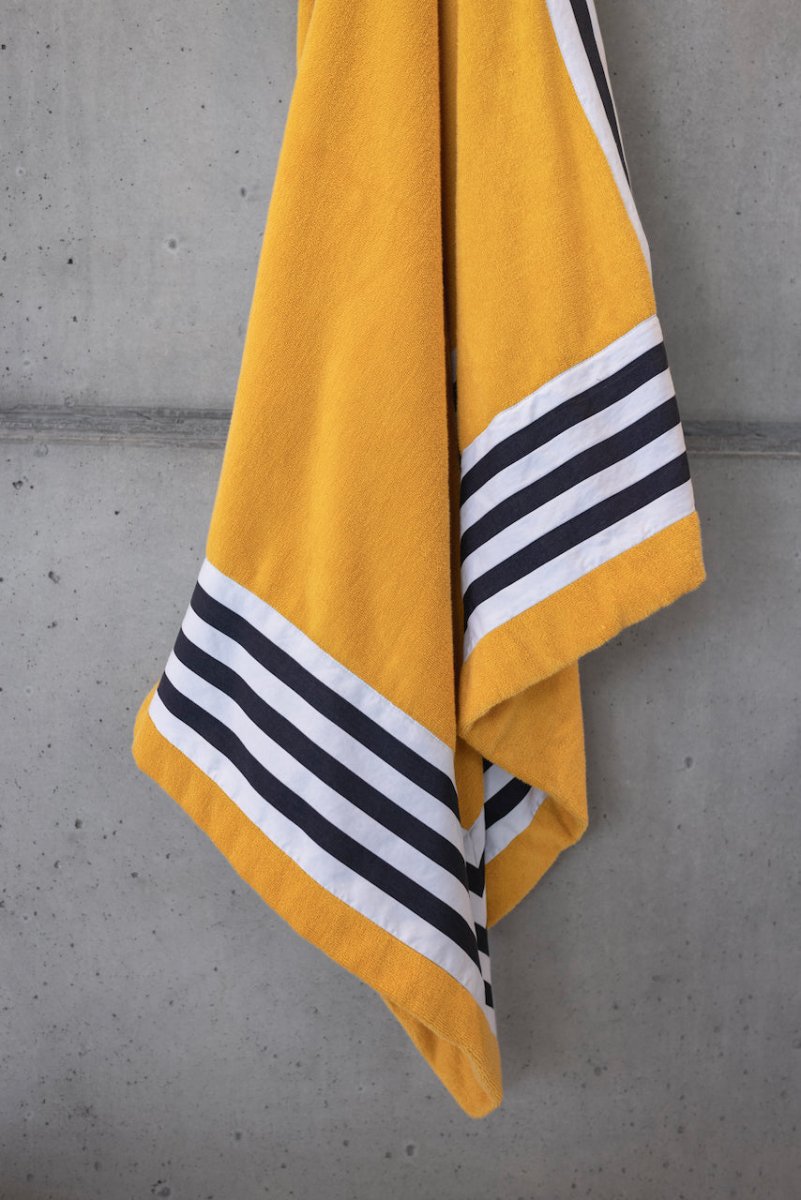 Abyss Beach Towel - Cannes Beach Towels for Pool or Days by the Ocean - Curcume 870