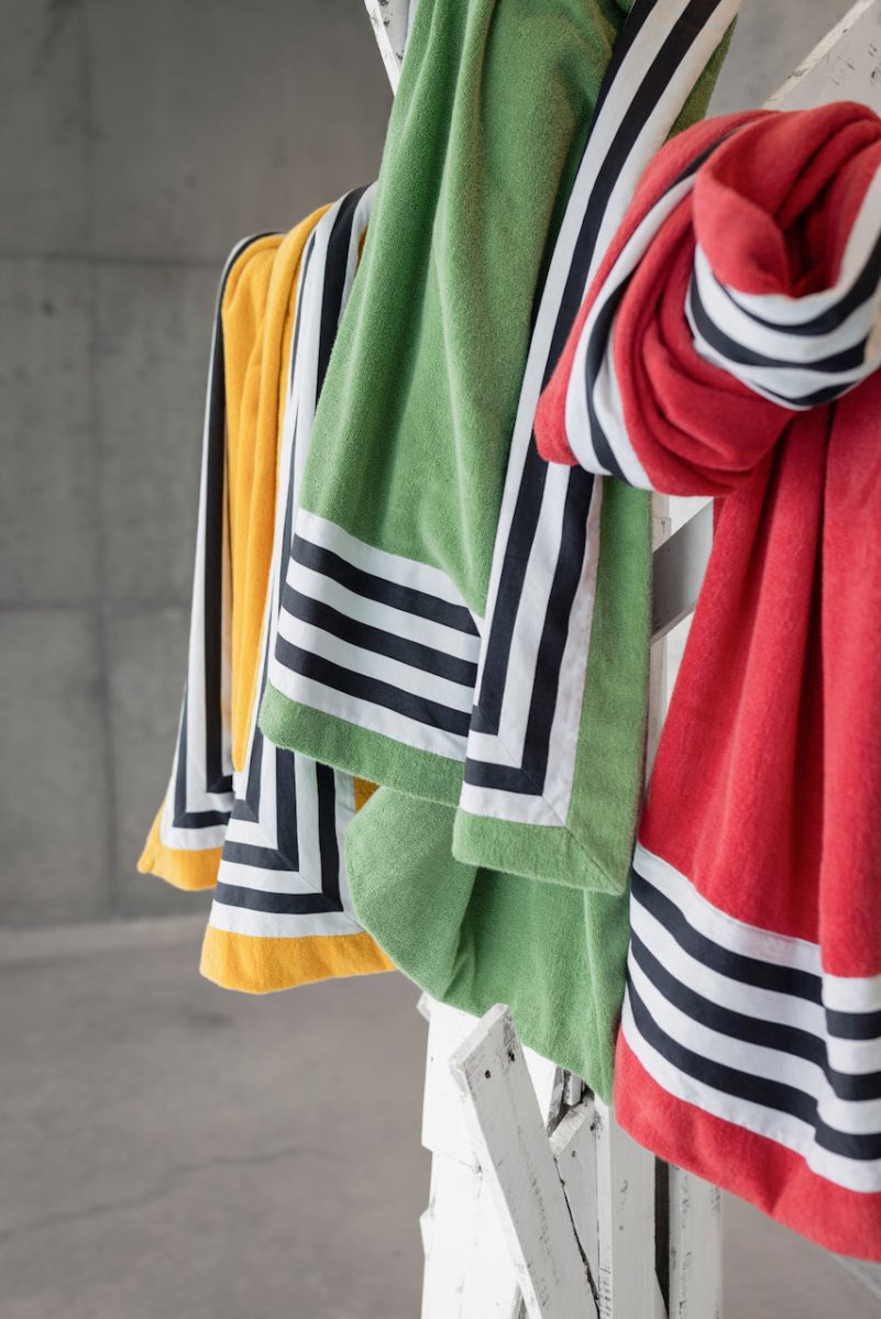 Abyss Beach Towel - Cannes Beach Towels for Pool or Days by the Ocean at Fig Linens and Home 1