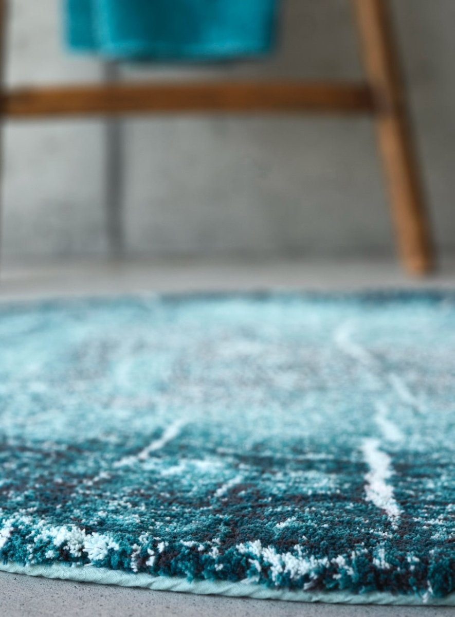 Bath Rug - Abyss Habidecor Fossile Dragonfly 325 Bathroom Floor Rug at Fig Linens and Home 1