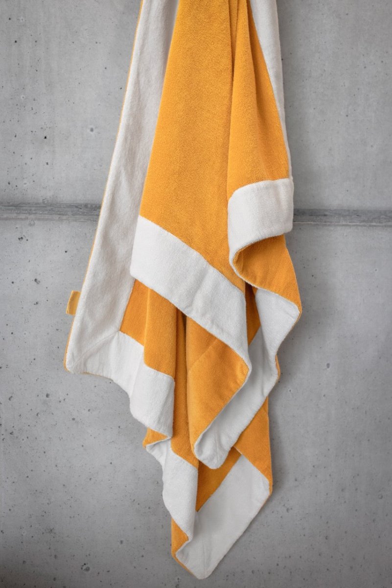 Portofino Beach Towel by Abyss and Habidecor Beach Towel 41" x 78" Cadette Blue 332 at FIG LINENS AND HOME 3