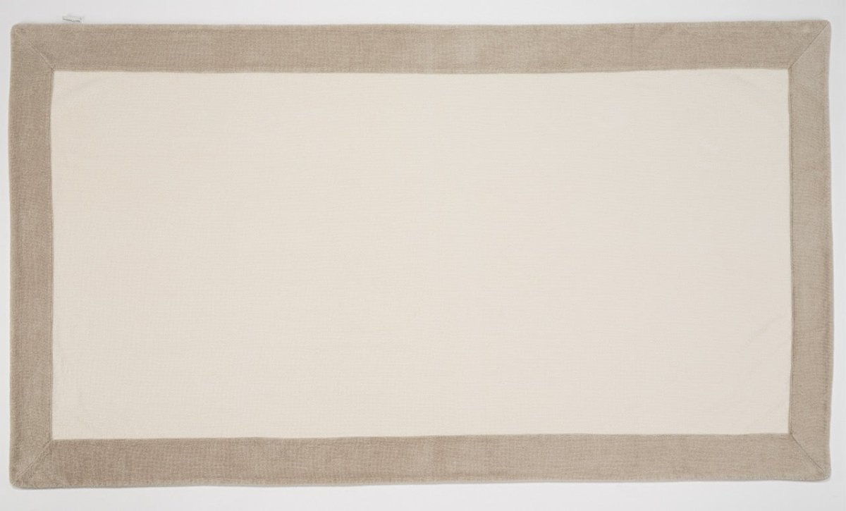 Portofino Beach Towel by Abyss and Habidecor Pillow 20" x 20" Lagoon 302 at FIG LINENS AND HOME 15