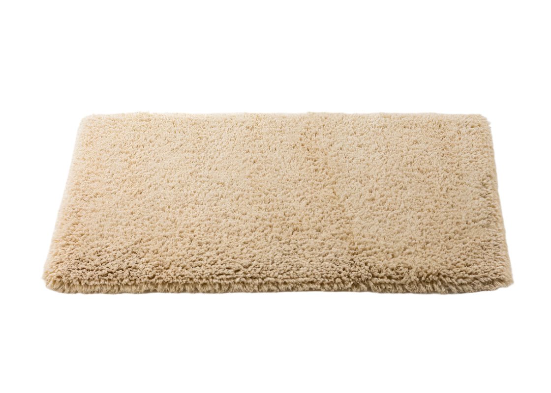 Shag Rug - Abyss Habidecor Rug - Color 770 Linen - 27x55 Bath Rug