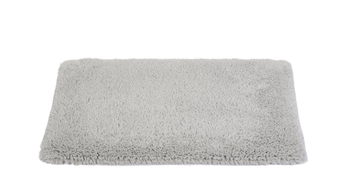 Shag Rug - Abyss Habidecor Rug - Color 992 Platinum - 27x55 Bath Rug
